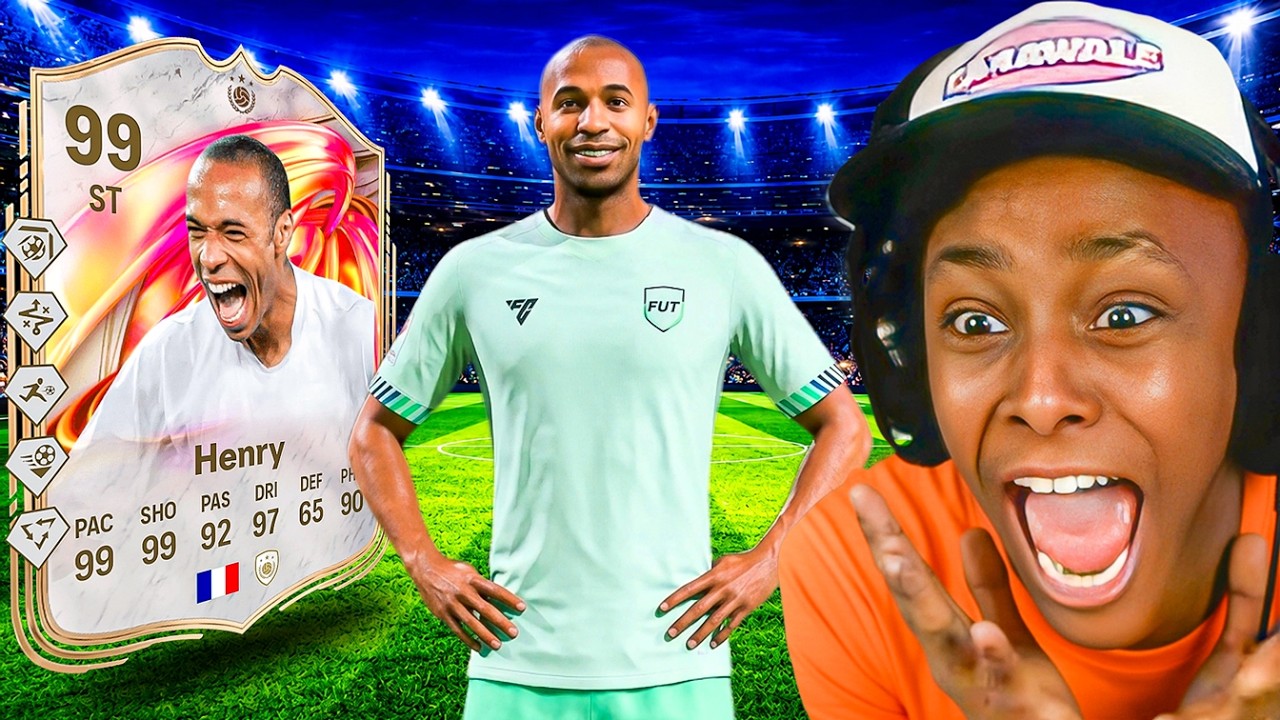I CAN'T BELIEVE IT! 99 ICON FUTTIES THEIRRY HENRY IS BROKEN