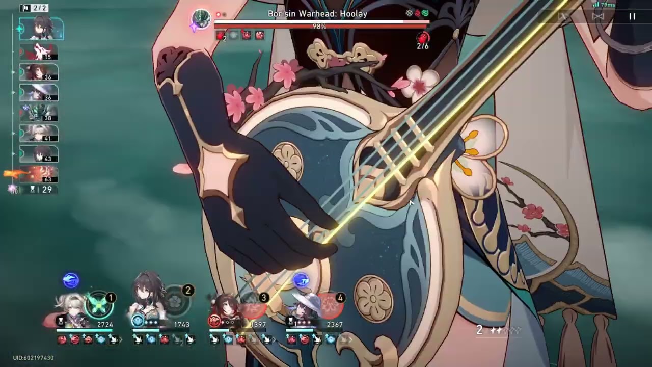 Firefly e2 vs Hoolay - 1 cycle | Memory of Chaos 3.8 | Honkai: Star Rail