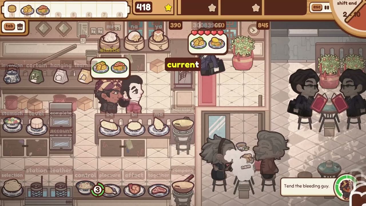 The Chef's Shift (NG+ Very Hard) - Level 2-10 324.3s