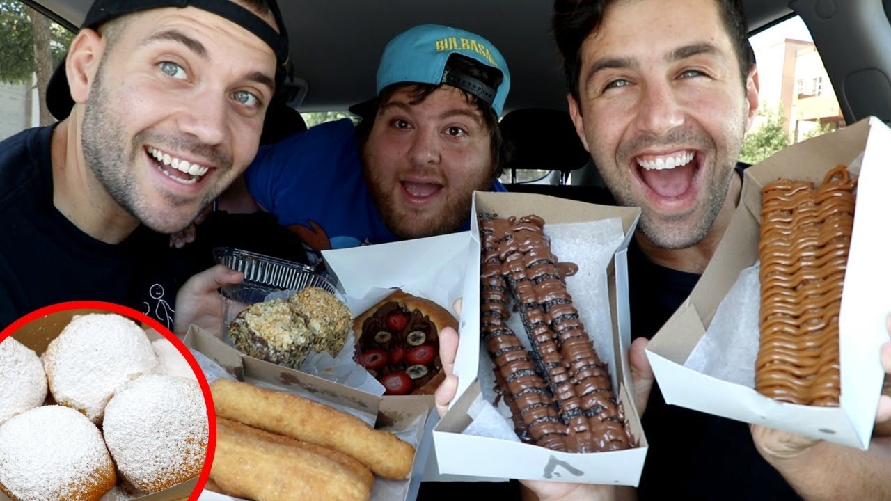 MASSIVE ARMENIAN BAKERY MUKBANG with JOSH PECK and JONAH!!