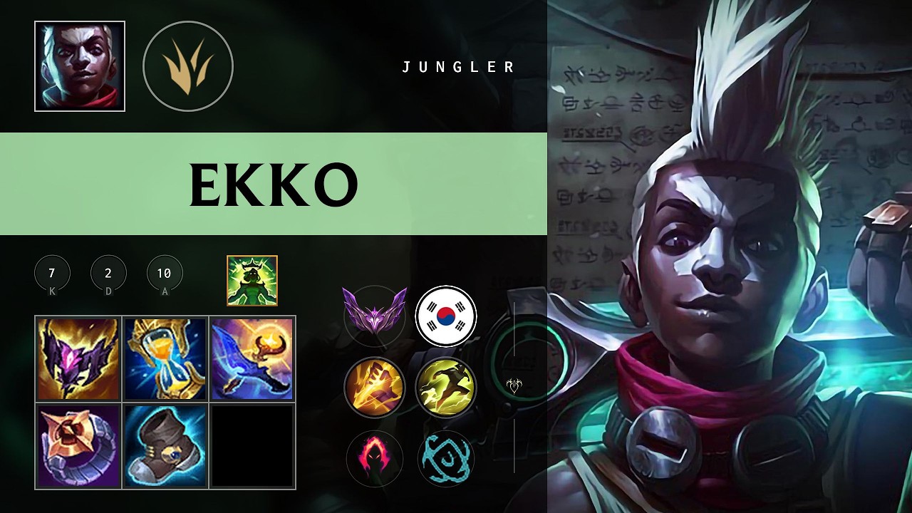 Ekko Jungle vs Bel'Veth - KR Master Patch 26.09