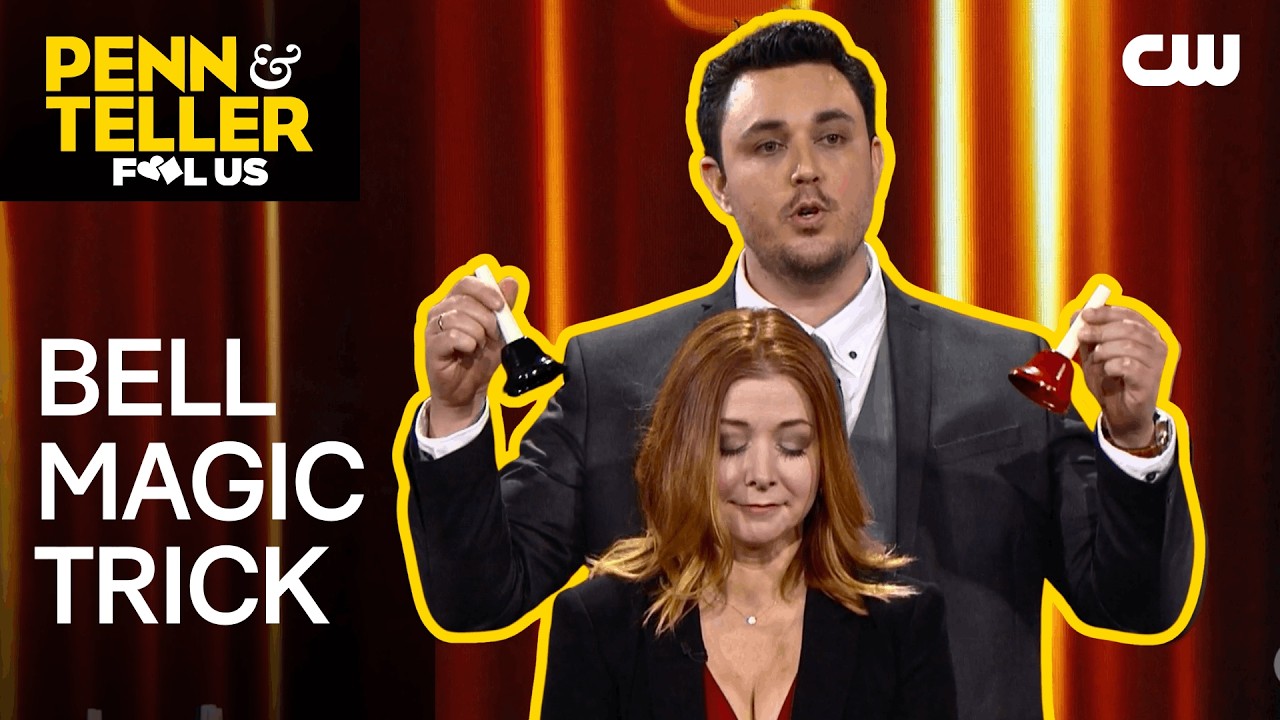 Magician Performs Bell Magic Trick | Penn & Teller: Fool Us | The CW