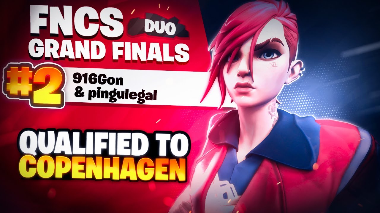 2ND PLACE FNCS GRAND FINALS 🏆(R$120,000) - QUALED COPENHAGEN | 916Gon