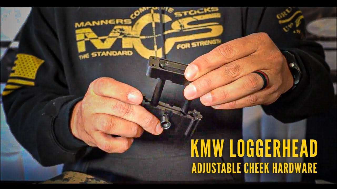 Manners Adjustable Cheekpiece KMW Loggerhead