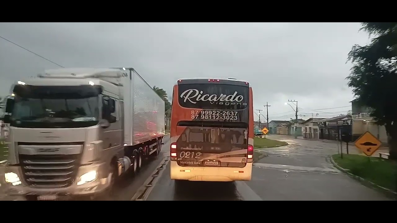 21 / PLANALTO BAHIA MUITA CHUVA NA REGIÃO BR 116 ATENÇÃO REDOBRADA MANTER DISTÂNCIA SEGURA 