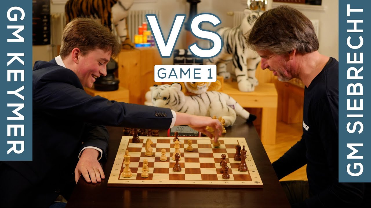 GM Vincent Keymer vs GM Sebastian Siebrecht | Blitz Chess Match