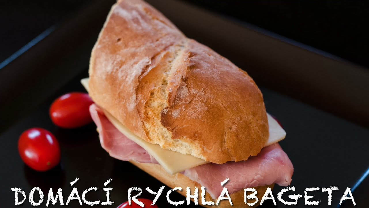 Domácí rychlá bageta/ Iveta Gudasová/ Recepty/ Thermomix