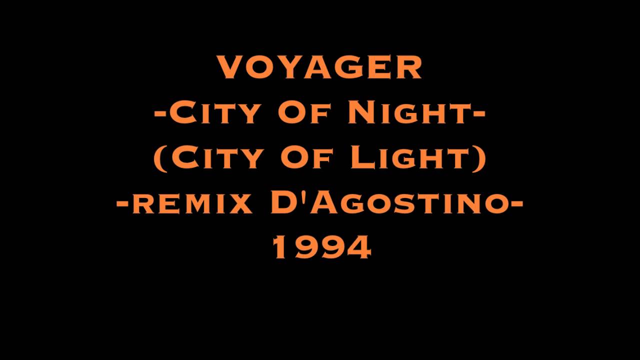 City Of Light (D' Agostino Remix) 1994 ♫RARITA'♫ [HD]