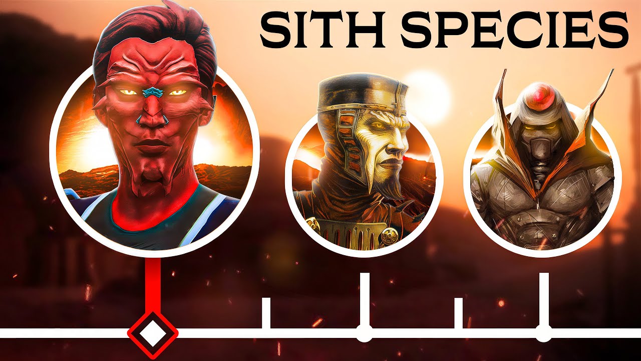 The ENTIRE History of the Sith Species | 100,000 Years of Horror