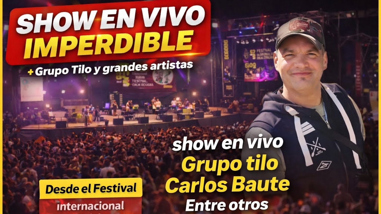 CARLOS BAUTE EN EL FESTIVAL DE FOLCLORE DE DURAZNO 2026