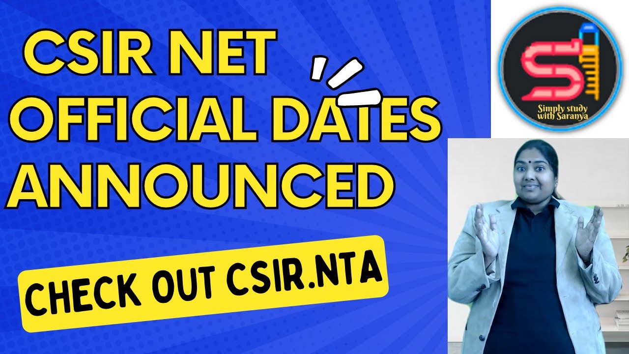 CSIR NET EXAM 2022 LIFESCIENCE ON 17TH SEPTEMBER!! OFFICIAL ADMIT CARD RELEASE