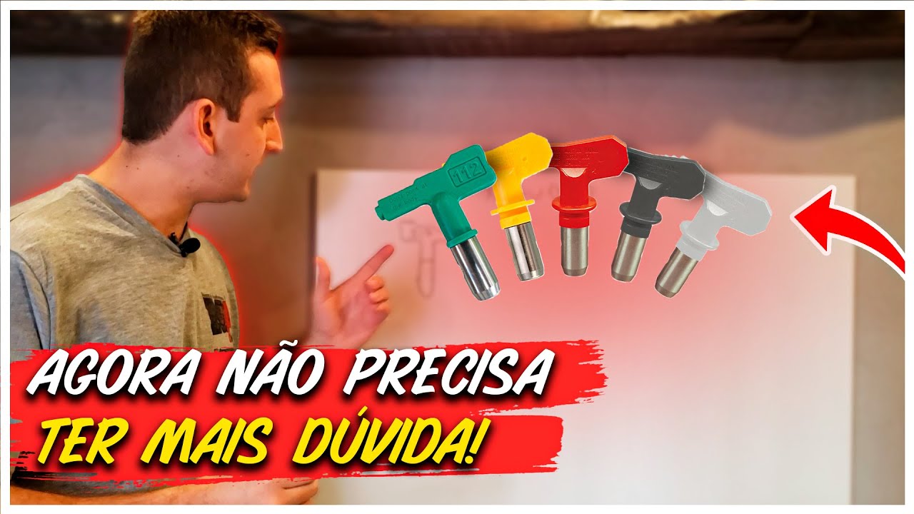 APRENDA PRA QUE SERVE E COMO CALCULAR OS BICOS AIRLESS