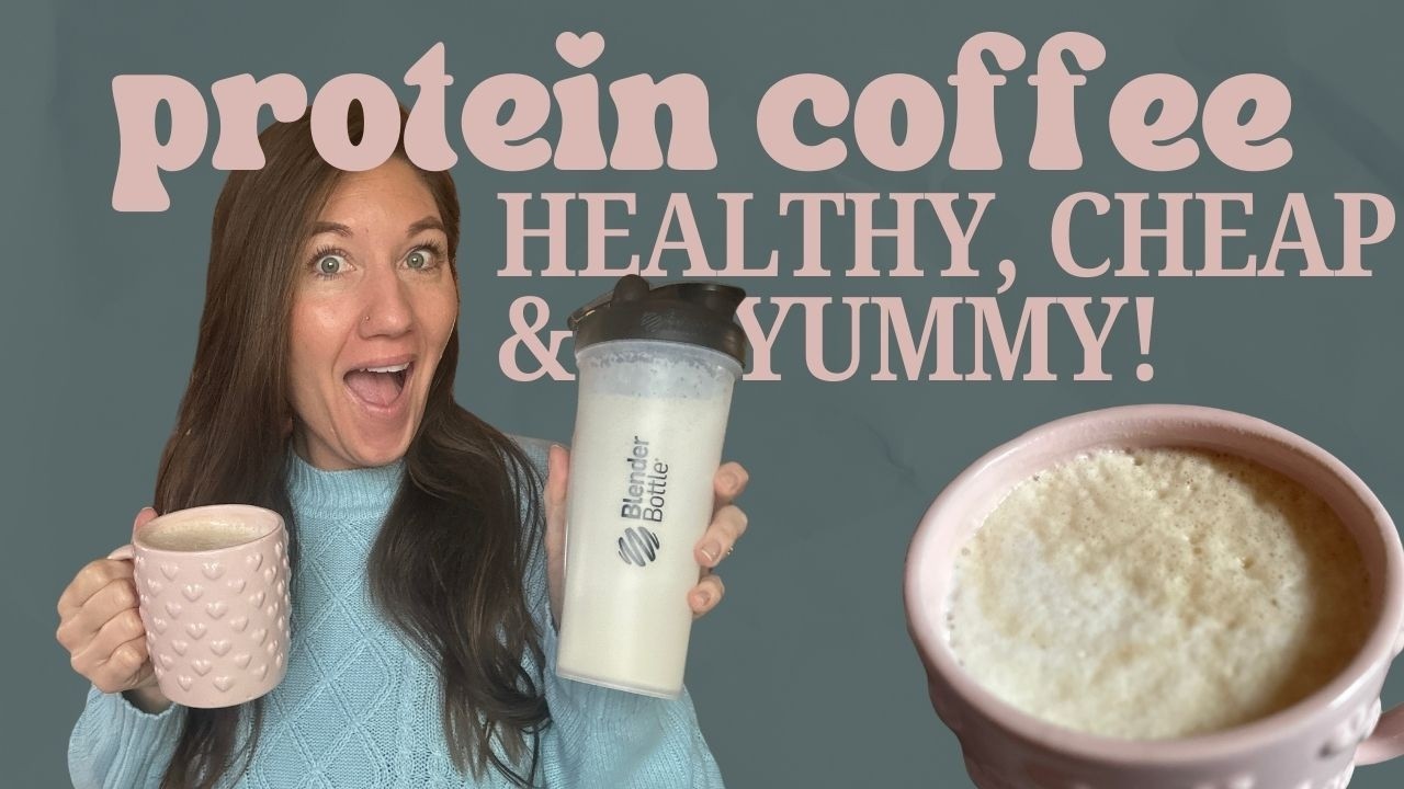Ditch Store Bought Coffee Creamer & Make Protein Coffee Instead // Healthier, Cheaper, Yummier