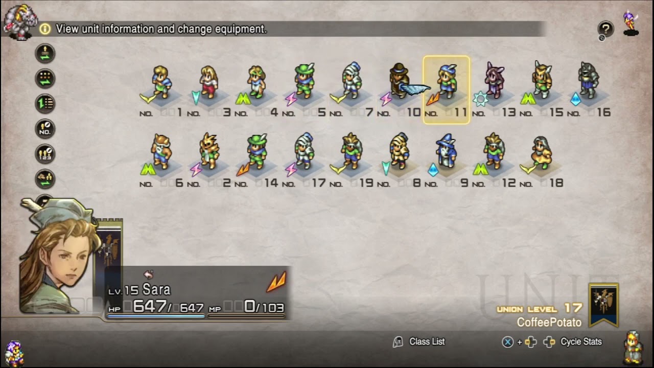 The Beginner's Guide to Tactics Ogre Reborn (2023 Version) [Part 1- Basics]