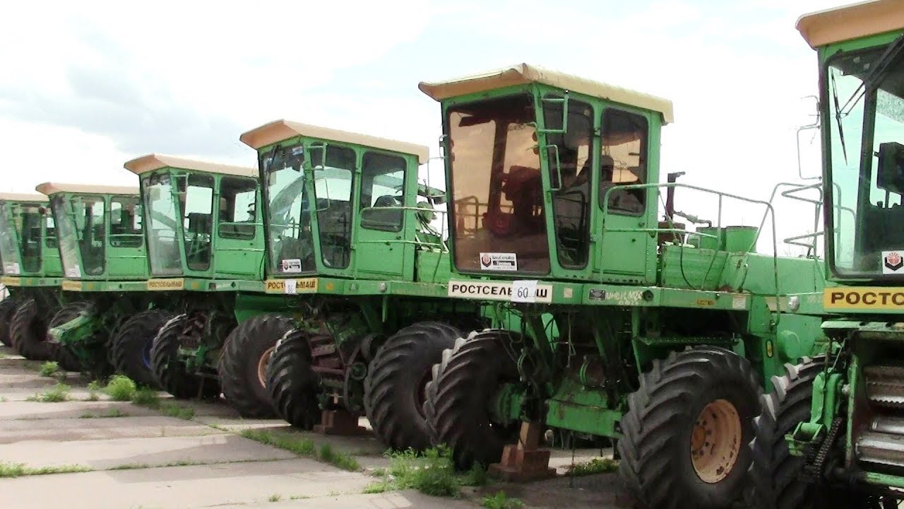 Кормоуборочные комбайны ДОН-680 РОСТСЕЛЬМАШ