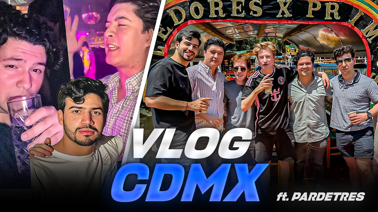 VLOG EN LA CDMX CON @Par De Tres  // XOCHIMILCO, SHOPPING, ANTROS Y MÁS...
