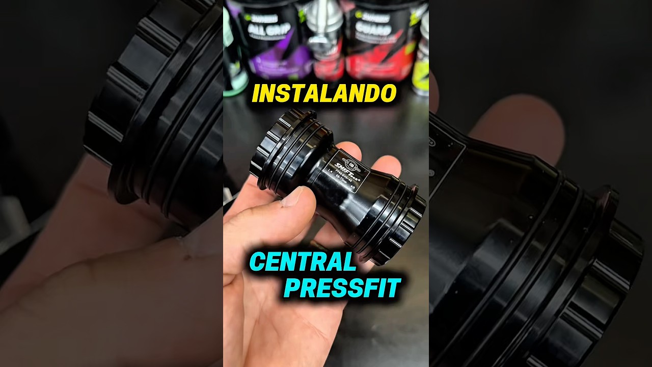 Instalando Central Pressfit! #asmrspacebike