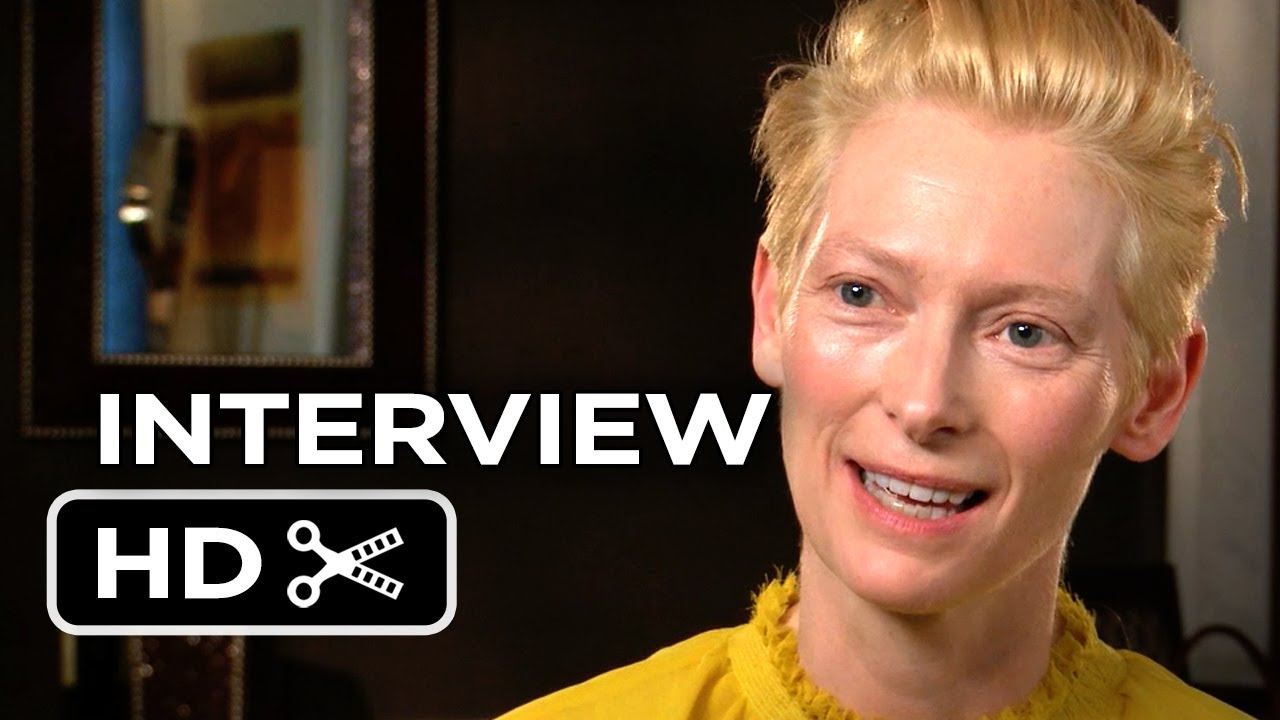 The Grand Budapest Hotel Interview - Tilda Swinton (2014) - Wes Anderson Comedy Movie HD