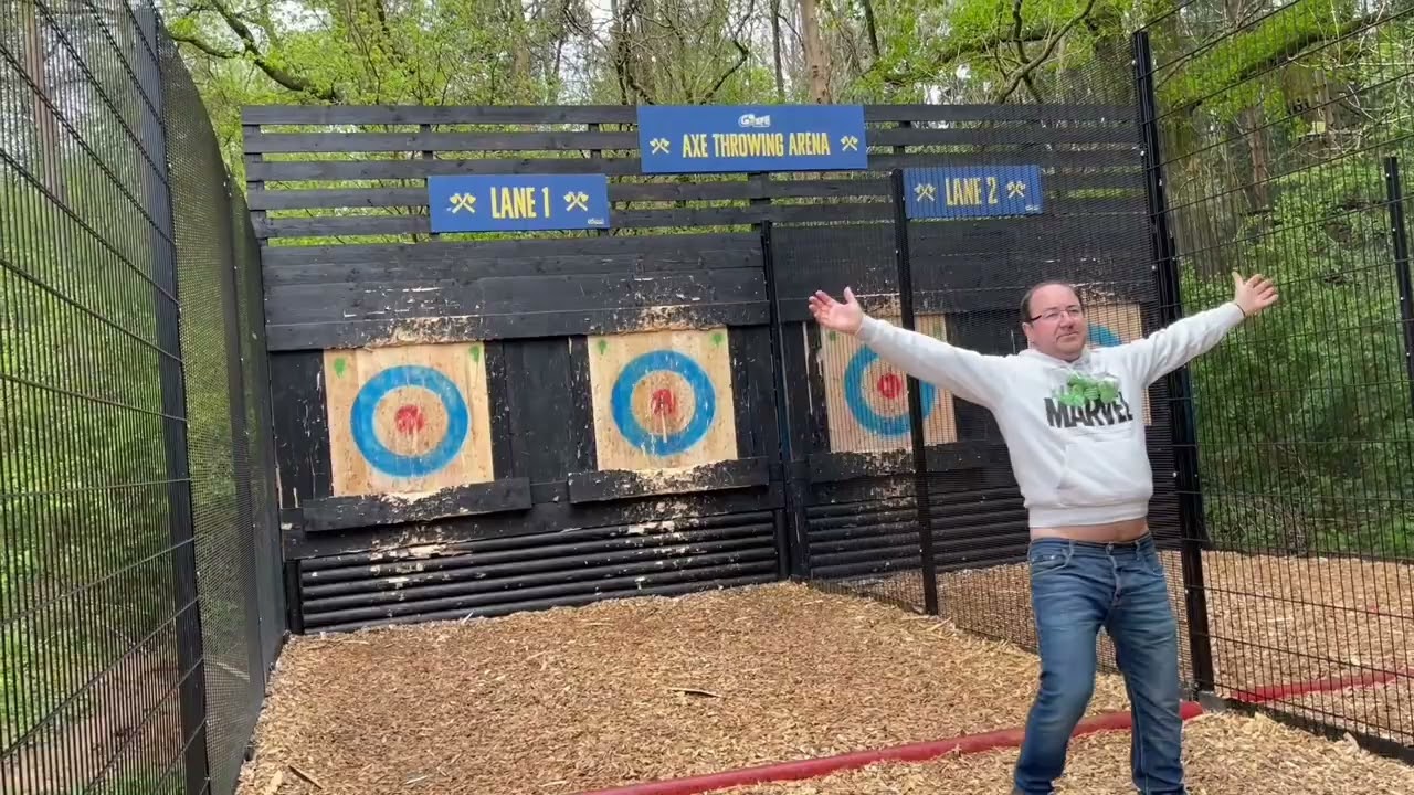 Axe Throwing with Go Ape