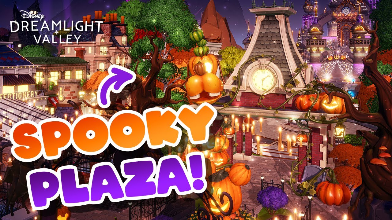 Украшаем свою площадь к Хэллоуину! | Disney Dreamlight Valley