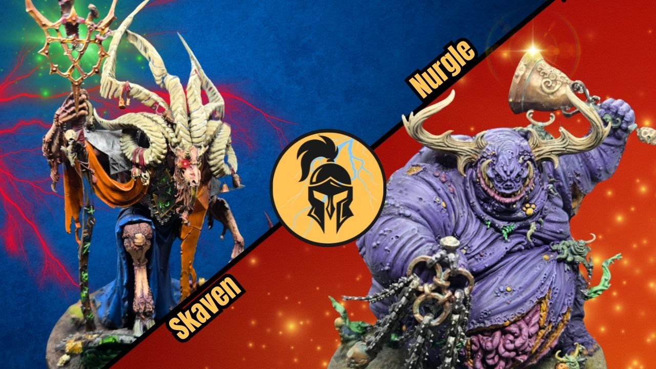 Age of Sigmar Battle Report: New Skaven Vs Maggotkin of Nurgle!