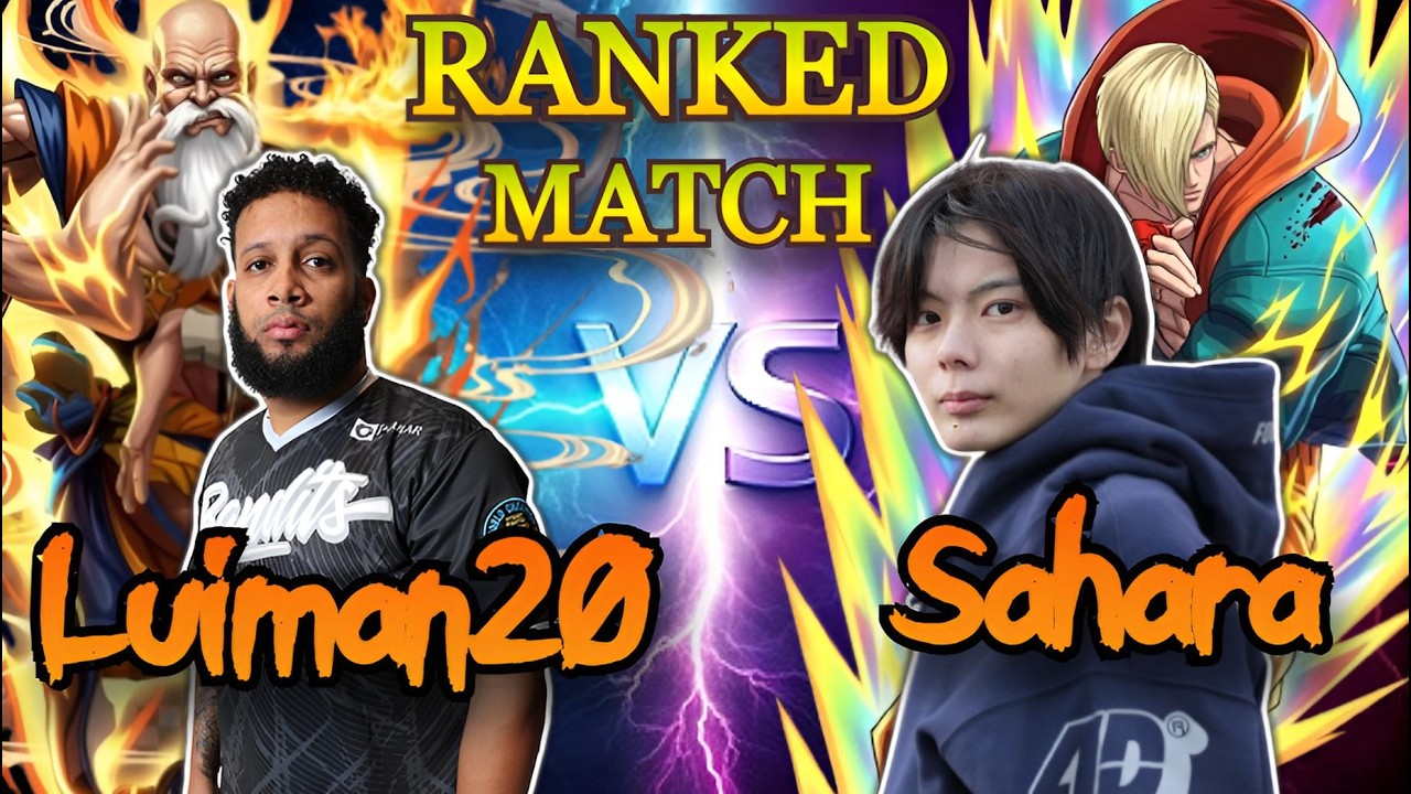 🔥SF6➤ Luiman20 (Dhalsim) Vs Sahara (ED) ➤ High Level RANKED🔥
