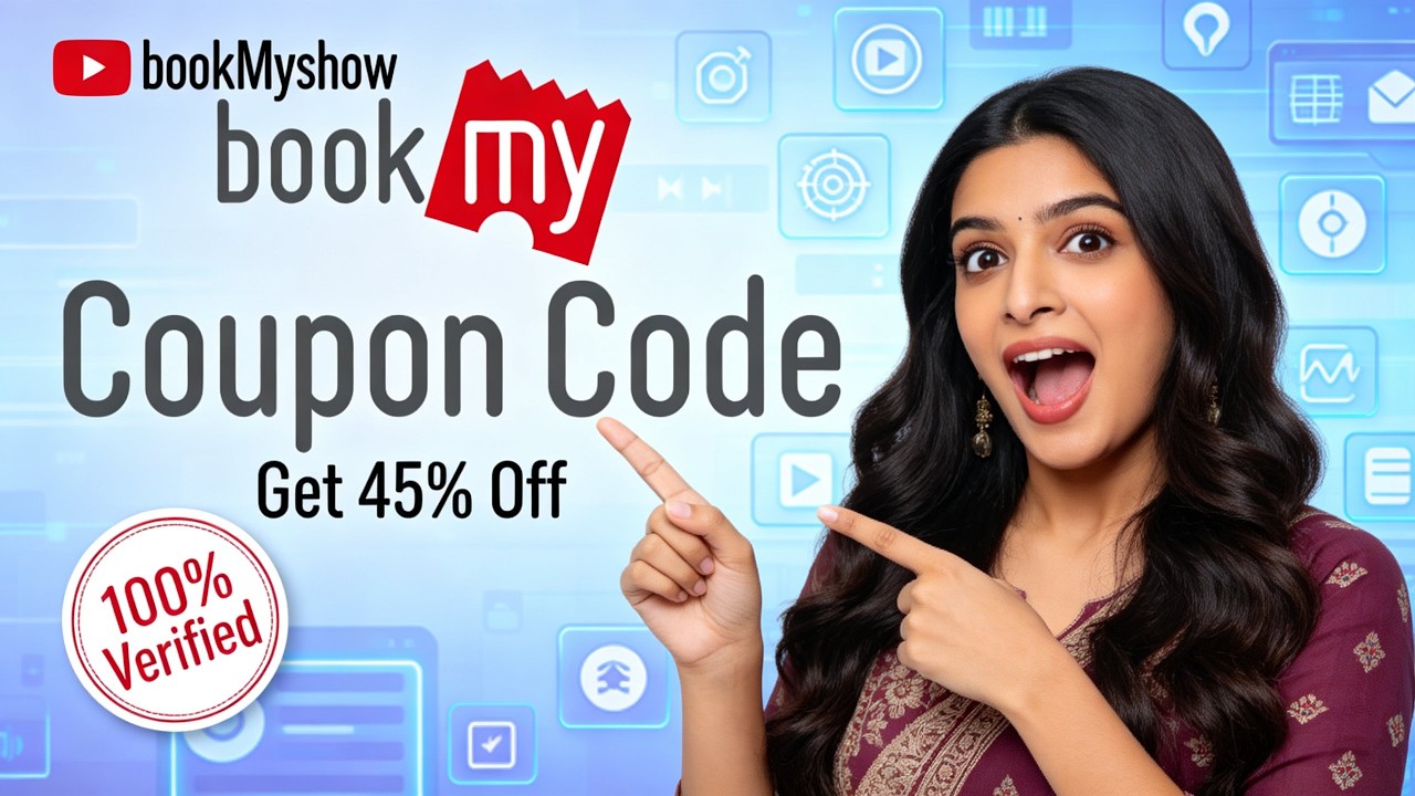 💰 BookMyShow Coupon Code - QUICK, Get 2 Movie Tickets FREE! (2026)