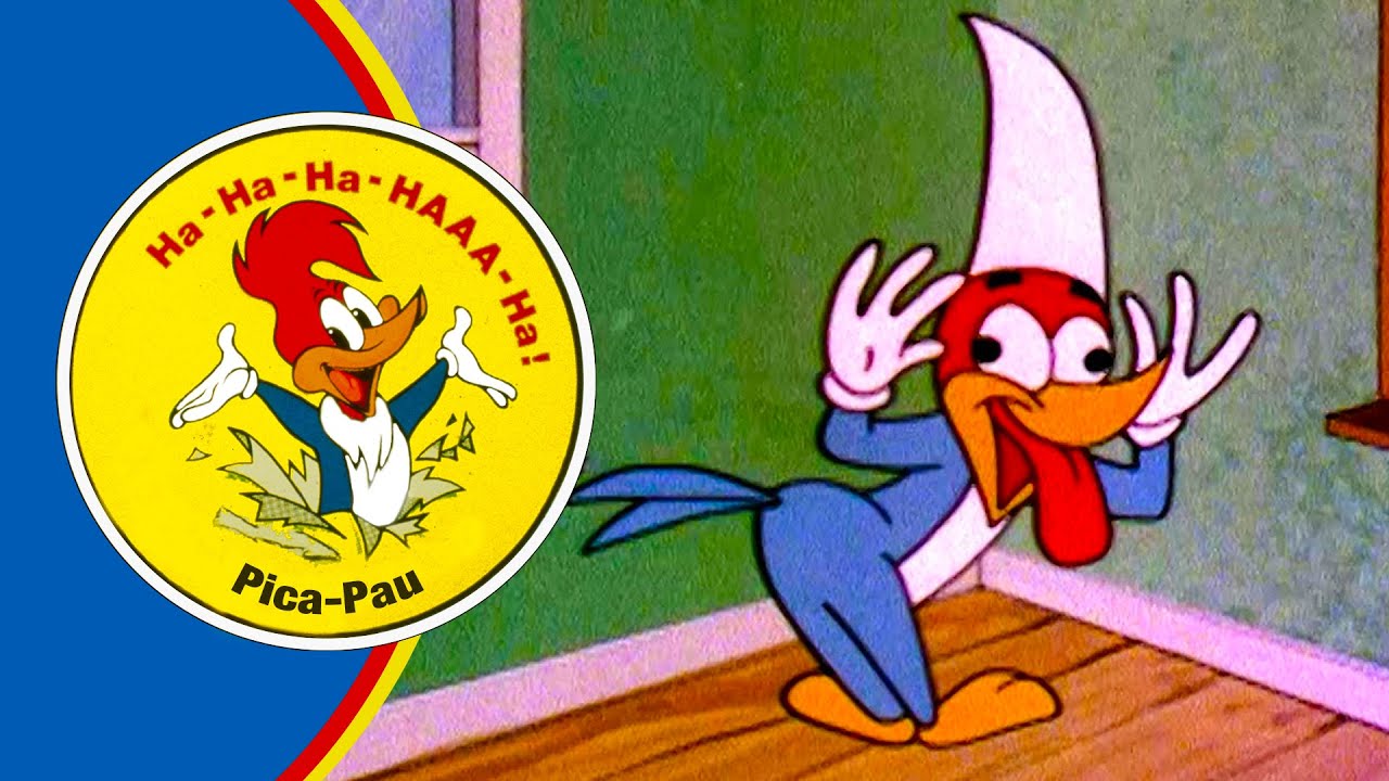Pica-Pau é o Palhaço da Turma | 2.5 Horas de Episódios Antigos | Pica-Pau em Português