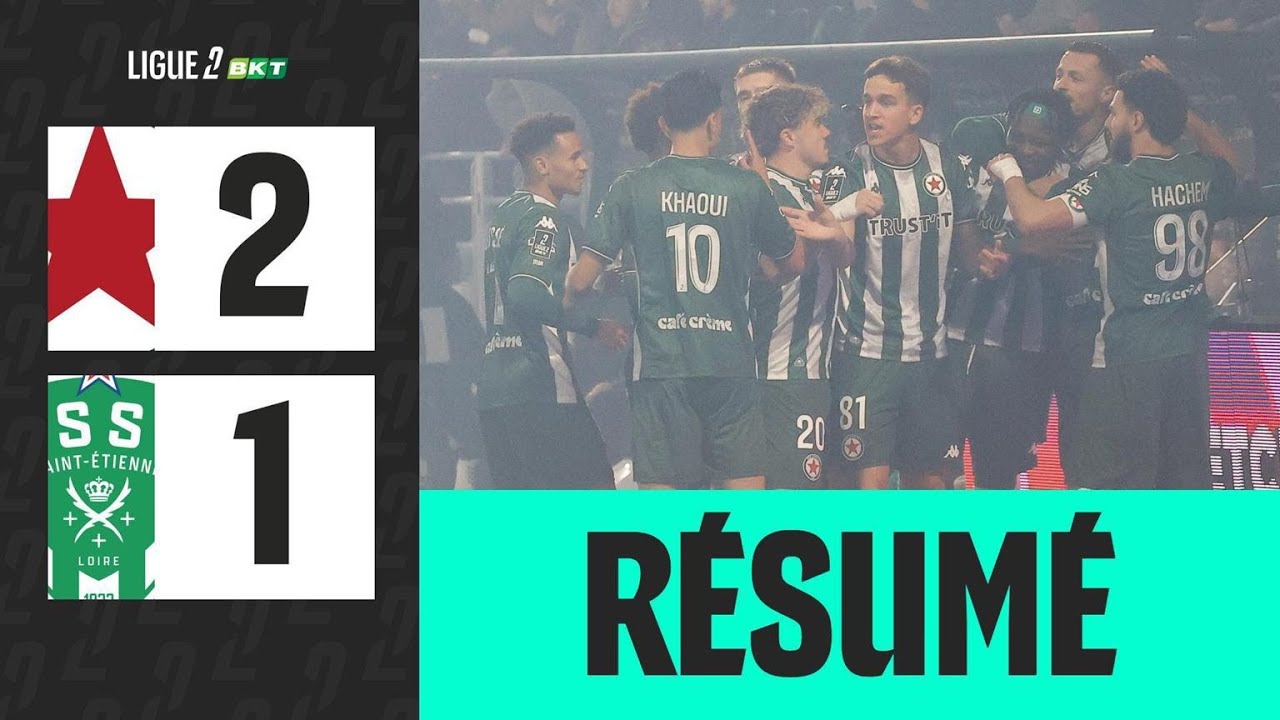 RED STAR FC - AS SAINT-ÉTIENNE (2-1) - 13ème journée - Ligue 2 BKT 25/26