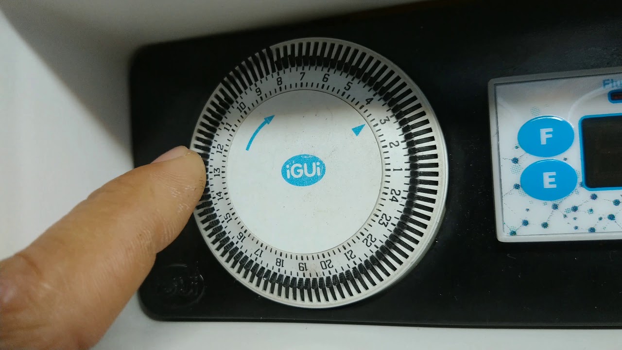 Timer iGUi SPLASH - Funcionamento e programação