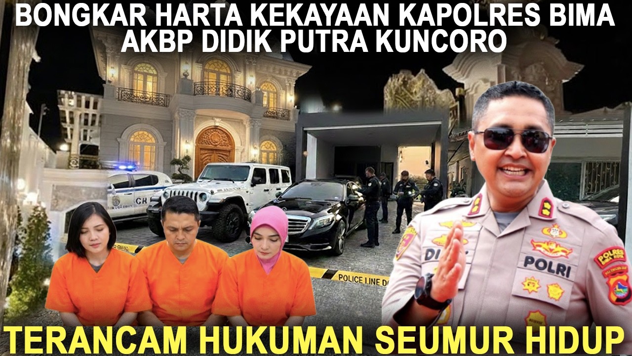 ISTRI POSITIF DAN TERIMA SETORAN 2,8 MILIAR DARI BANDAR! Bongkar Kekayaan AKBP Didik Putra Kuncoro