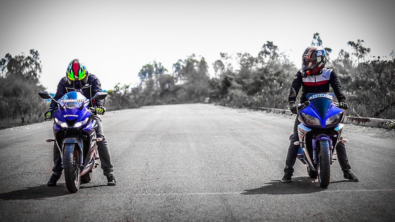 DRAG RACE: Yamaha R15 V3.0 против R15 V2.0 | Невероятные результаты