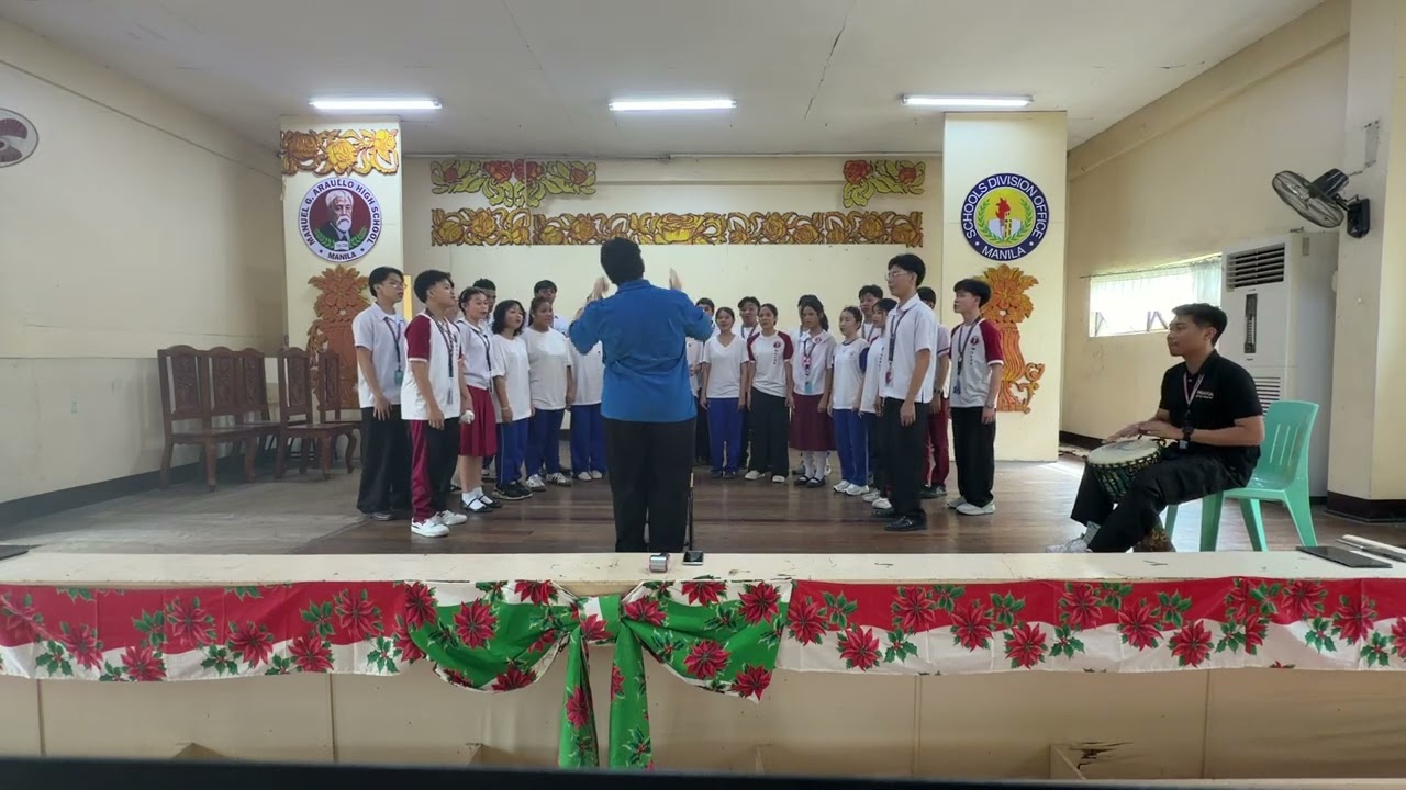 Magdiwang, magpuri! | Jay-El Viteño | Araullo High School Chorale
