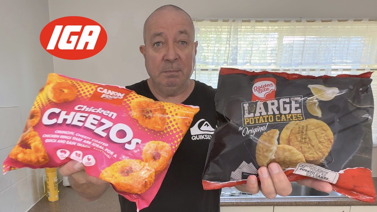 Potato Cakes & Chicken Cheezos From IGA