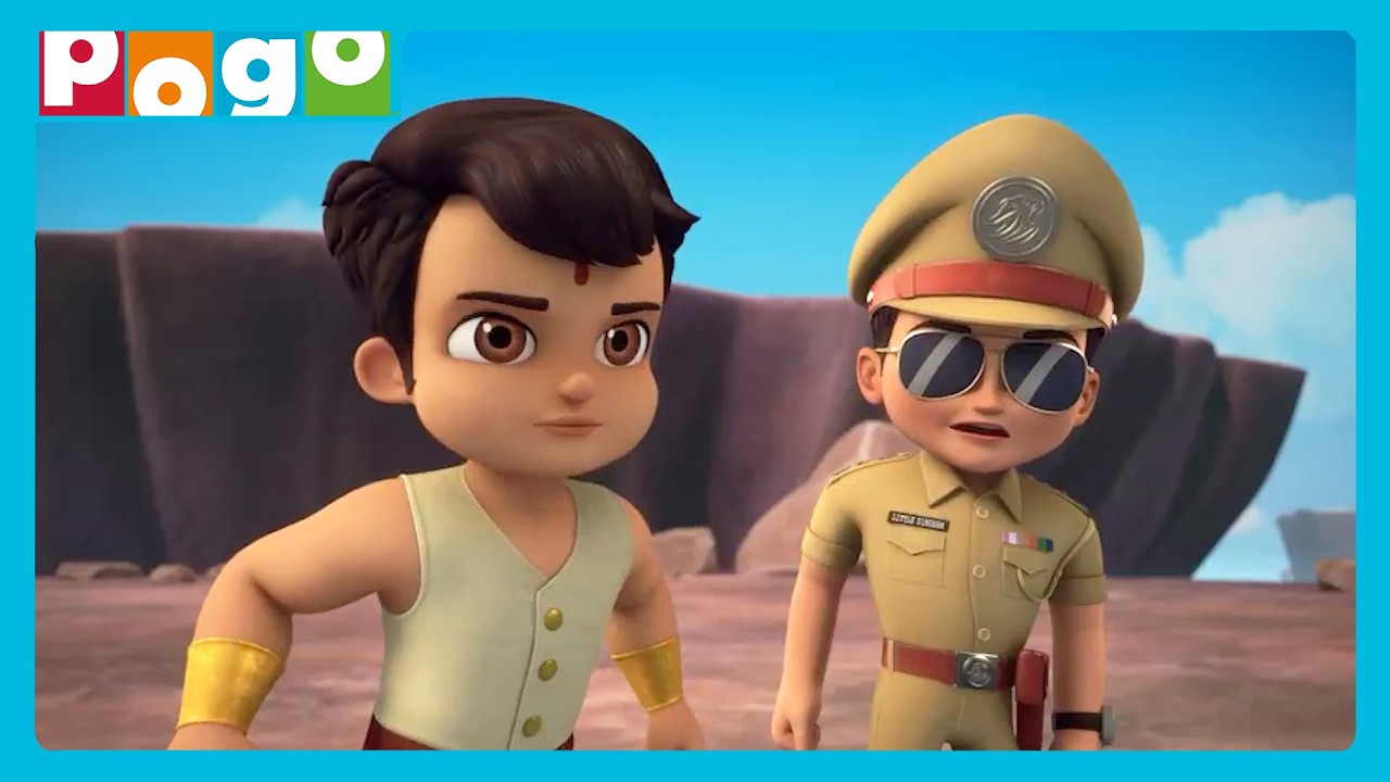 The True Power of Friendship🫱🏻&zwj;🫲🏻🏆 | Fire and Water Clash | Little Singham | Chhota Bheem | @Pogo...