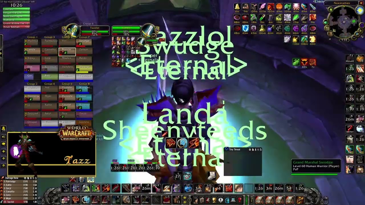 Tazzlol - Eternal - 37:38 Naxx World Record