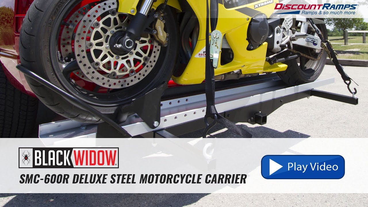 SMC-600R - Hitch Mounted Sport Motorcycle Carrier Assembly