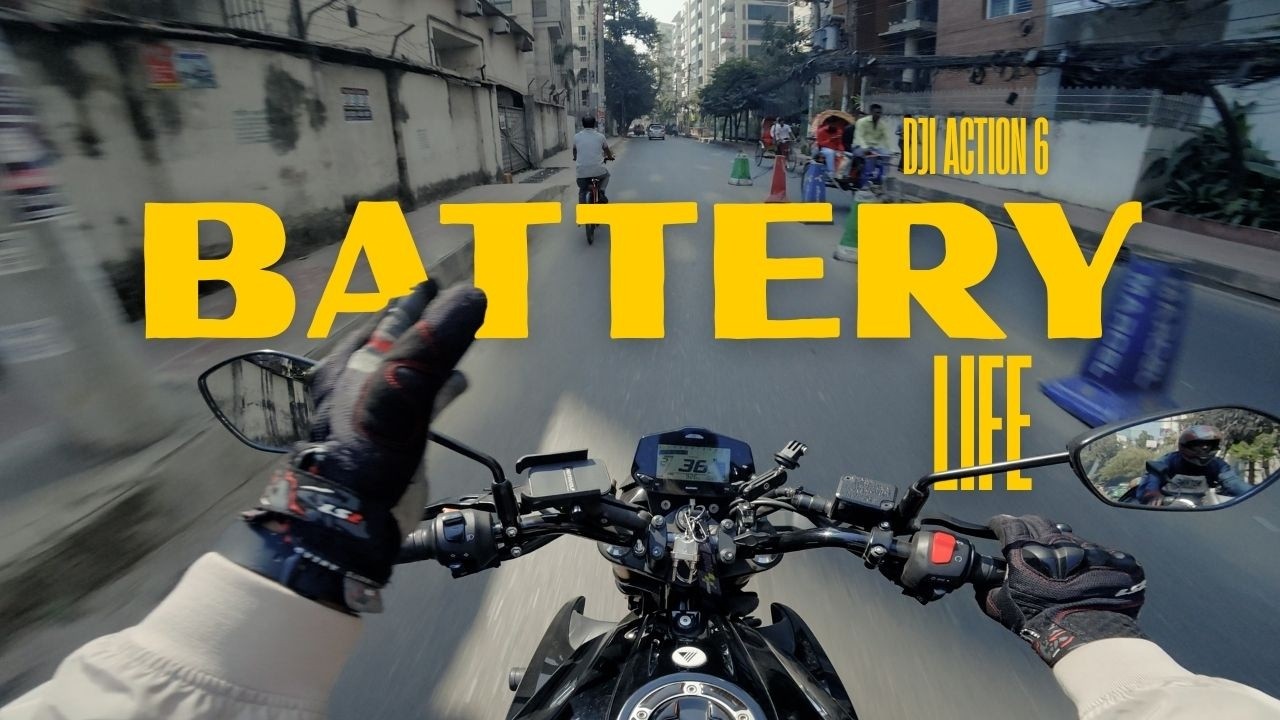 DJI Action 6 Battery Life | Dhaka Life | MotoVlog Ep.2