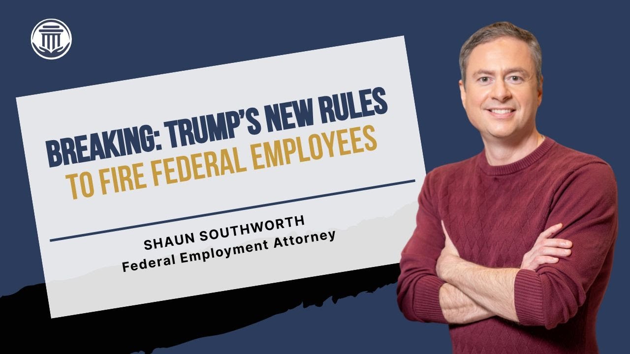 9.5 🚨 Breaking: Trump&rsquo;s OPM Rule Could Gut Federal Employee Protections