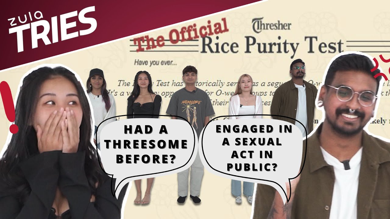 Strangers Rank Themselves By Wildness (Rice Purity Test) | ZULA Tries