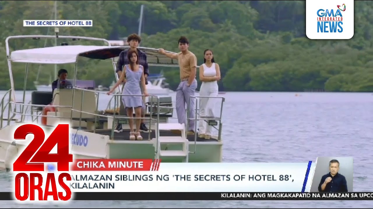 Almazan siblings ng 'The Secrets of Hotel 88', kilalanin | 24 Oras