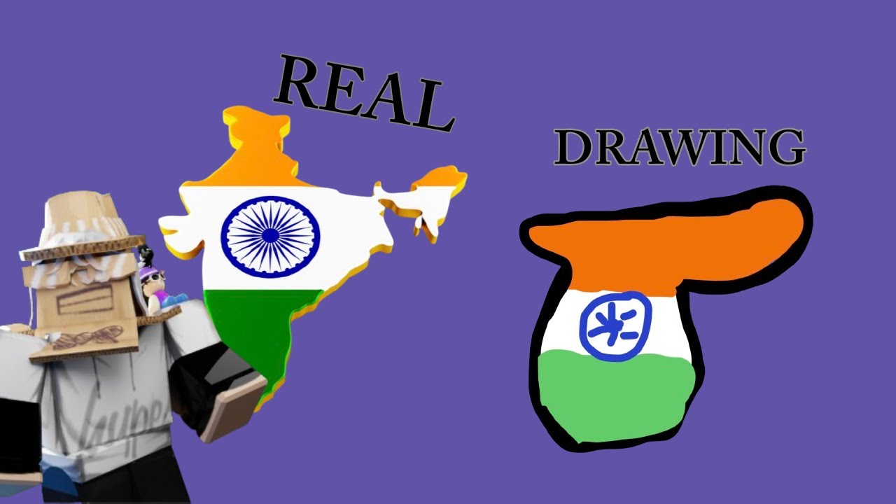 I Drew Asian Country BORDERS And FLAGS From Memory