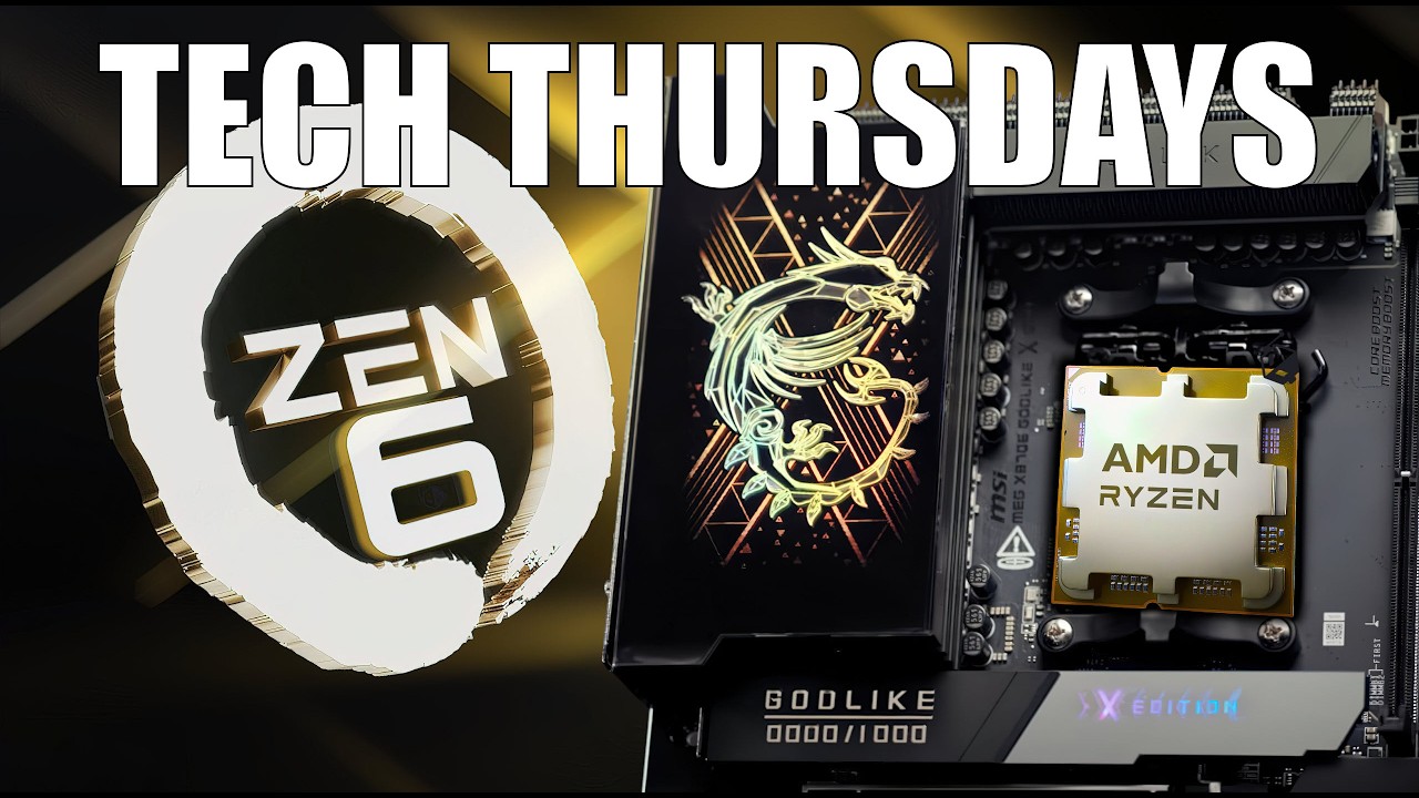 Tech Thursdays #145 | Upcoming CPUs, APUs, motherboards | Games in March