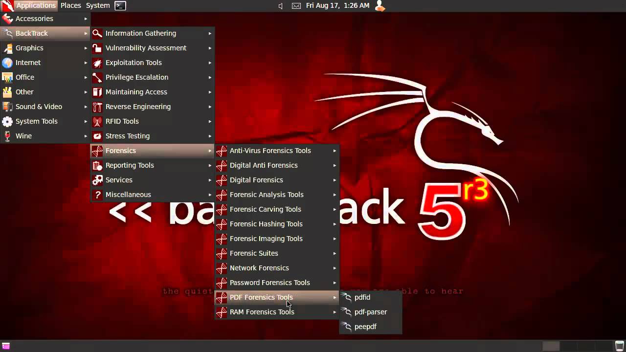 Spoonfeeding Linux - BackTrack 5 R3 (GNOME, KDE)