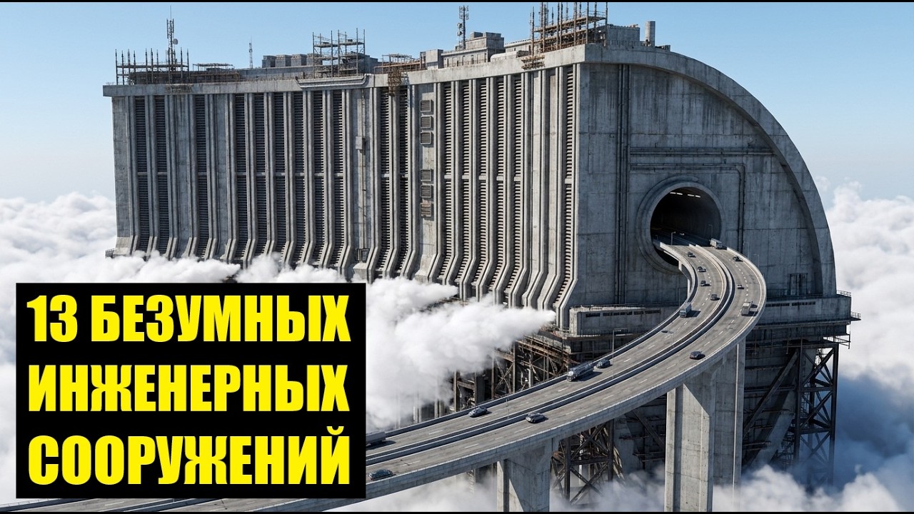 ИНЖЕНЕРЫ СОШЛИ С УМА! 13 Самых Невероятных Сооружений На Планете!
