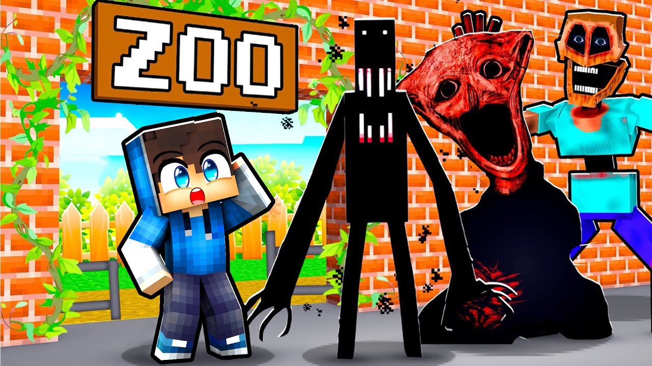 Postavil jsem si Vlastní ZOO v Minecraftu!