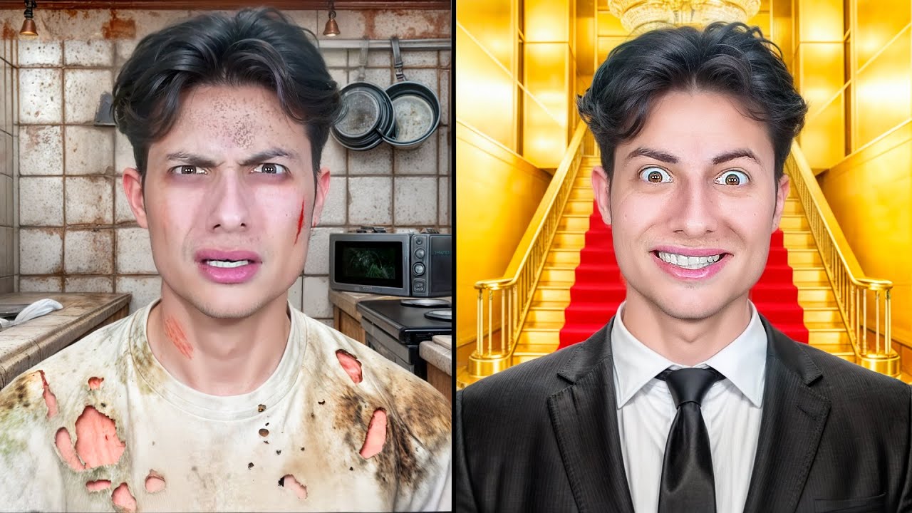 MON ÉVOLUTION DE PAUVRE à RICHE MILLIONAIRE !!
