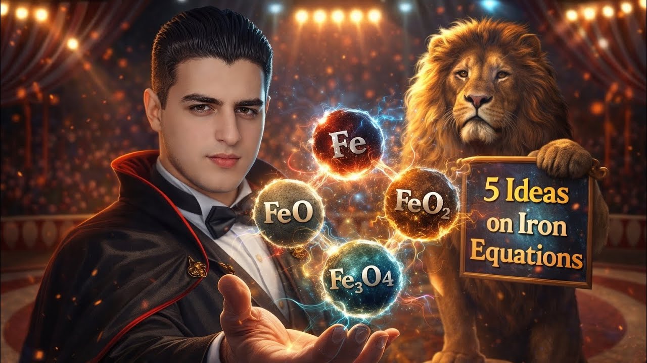5 أفكار على معادلات الحديد مهمة 🤍🔥