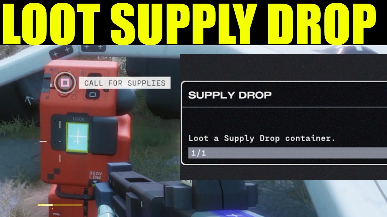 Marathon - how to Loot a Supply Drop container (locations)