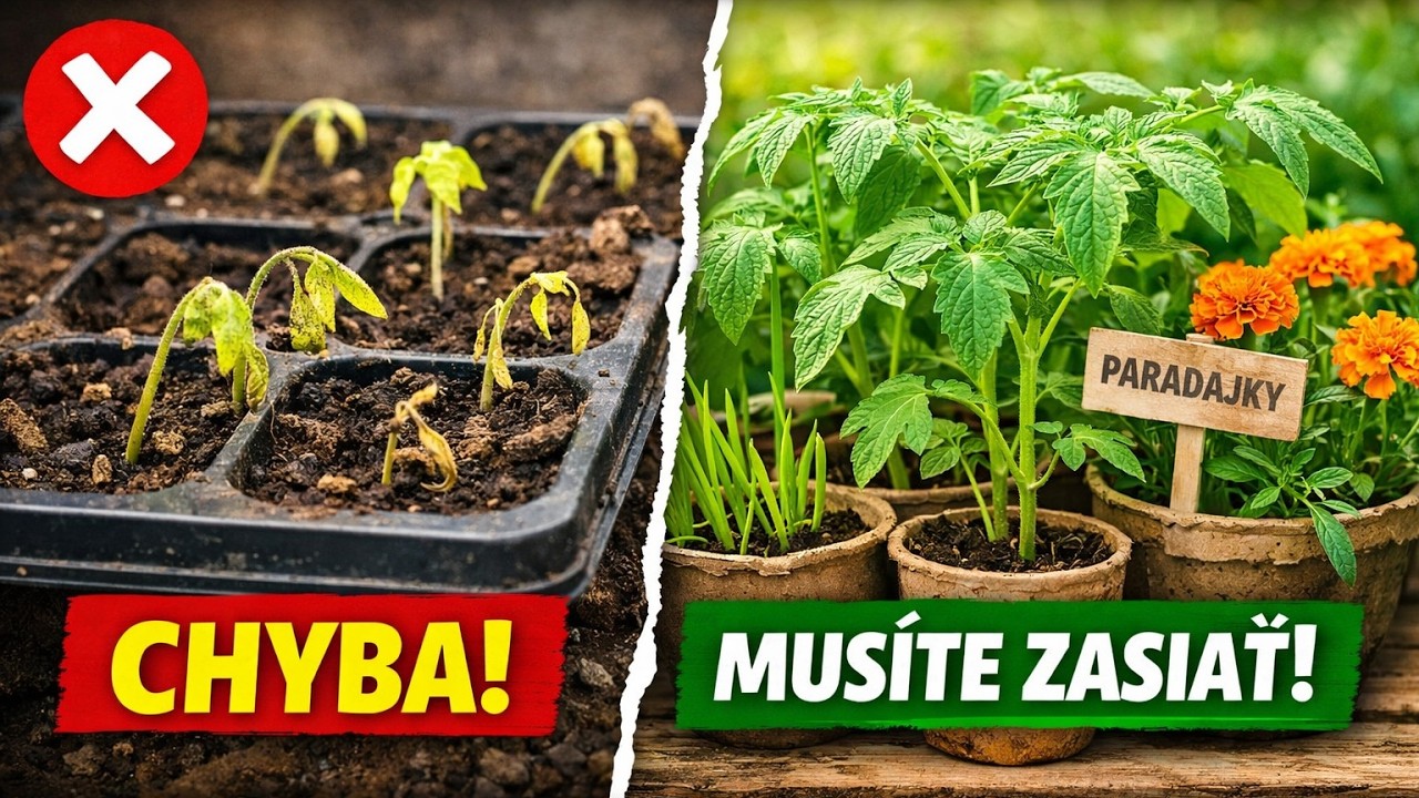 MÁREC: Nerobte tieto chyby! 20+ rastlín, ktoré MUSÍTE zasiať pre bohatú úrodu.